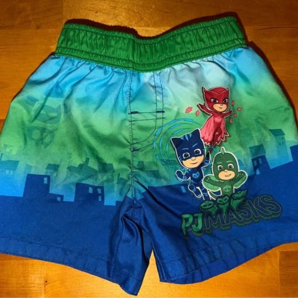 PJ Masks Baby Boys Swim Trunks Size 12M